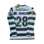 Sporting Clube de Portugal Cristiano Ronaldo 28 2001-2003 Dres Retro Domaći Dugim Rukavima Sporting Clube de Portugal Cristiano Ronaldo 28 2001-2003 Dres Retro Domaći Dugim Rukavima
